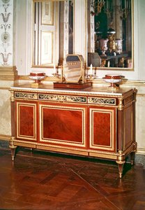 Louis XVI style commode from the bedroom of the empress